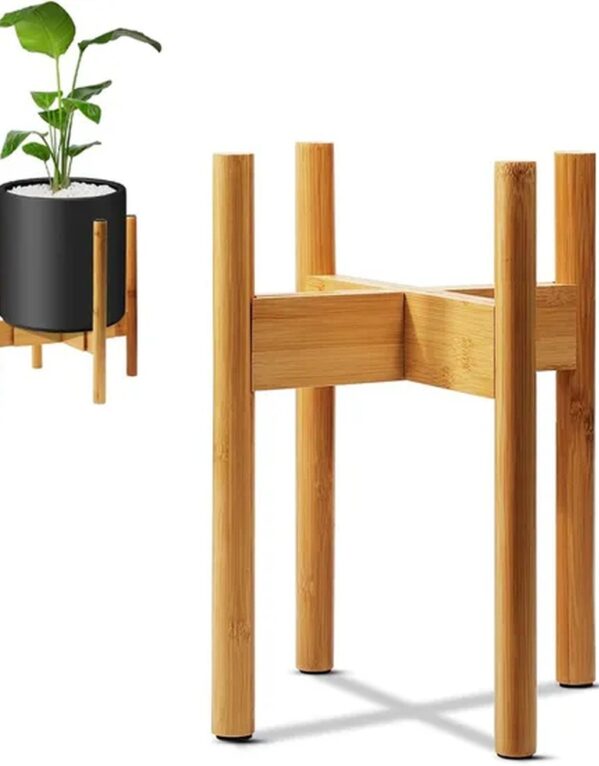 Bamboo Planter Stand