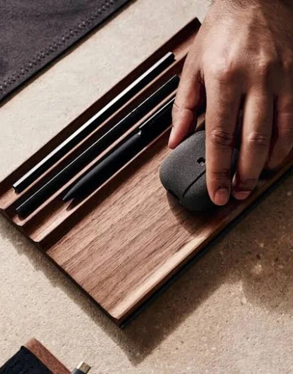 Bone Inlay Desk Organizer