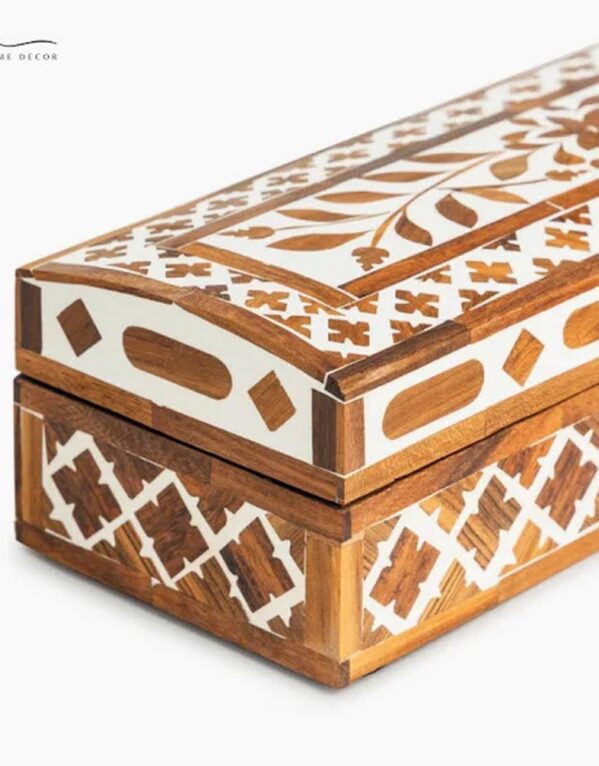 Bone Inlay Jewelry Keepsake Box