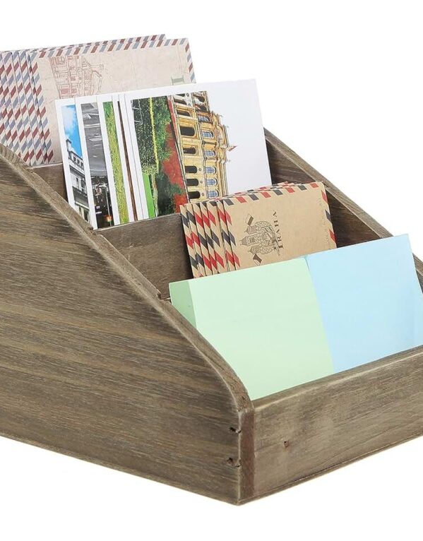 Bone Inlay Letter Organizer