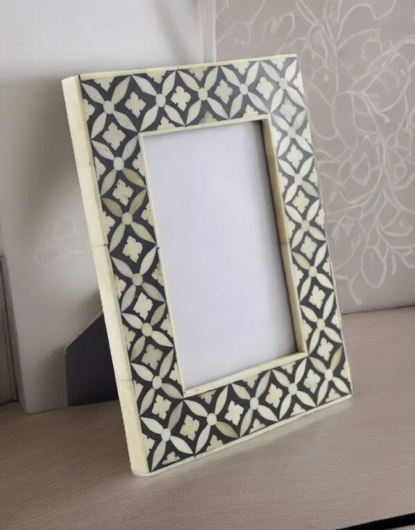 Bone Inlay Photo Frame