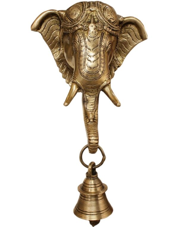 Brass Elephant Bell