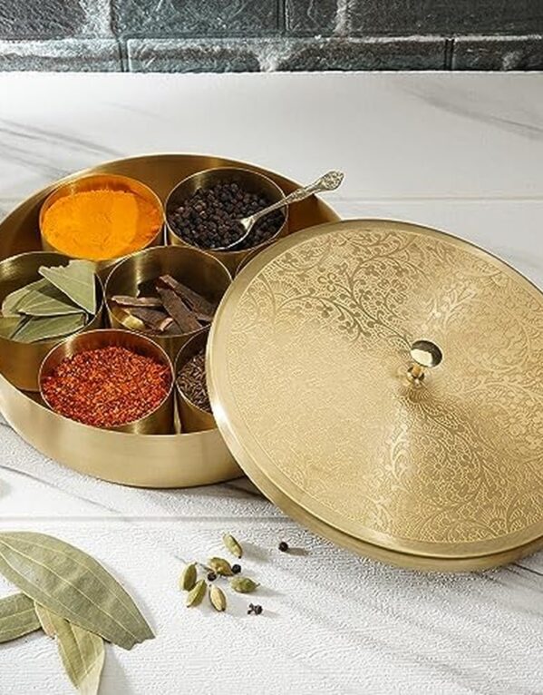 Brass Spice Box