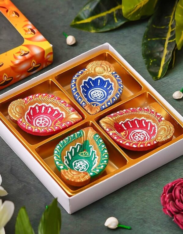 Clay Diya Gift Box