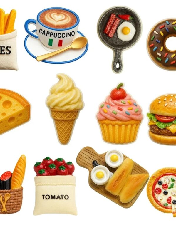 Clay Fridge Magnets
