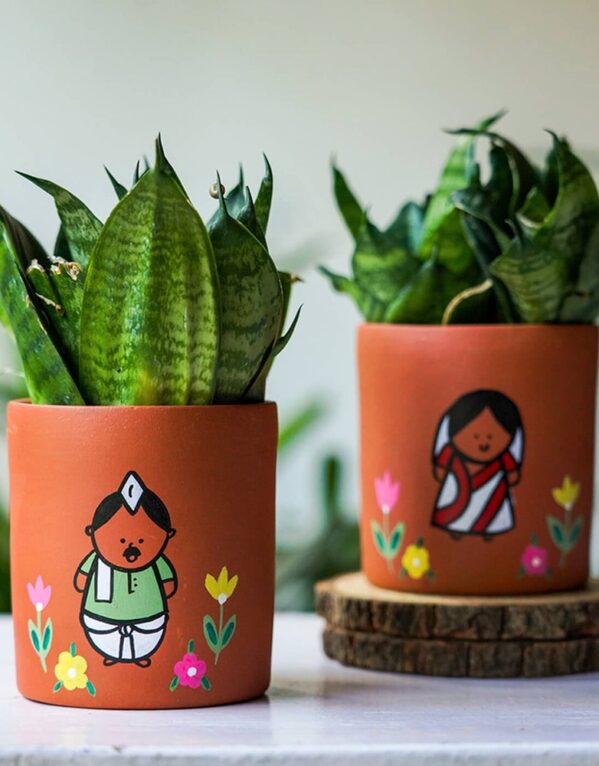 Clay Planters