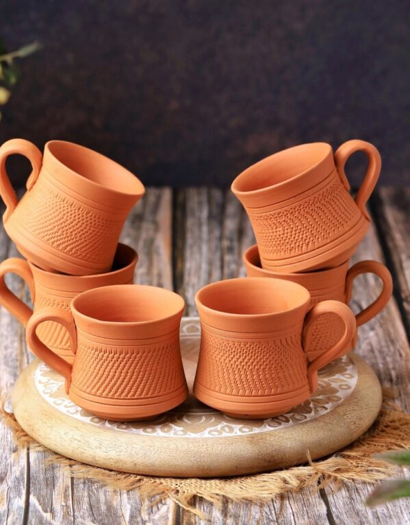 Clay Tea Cup Set