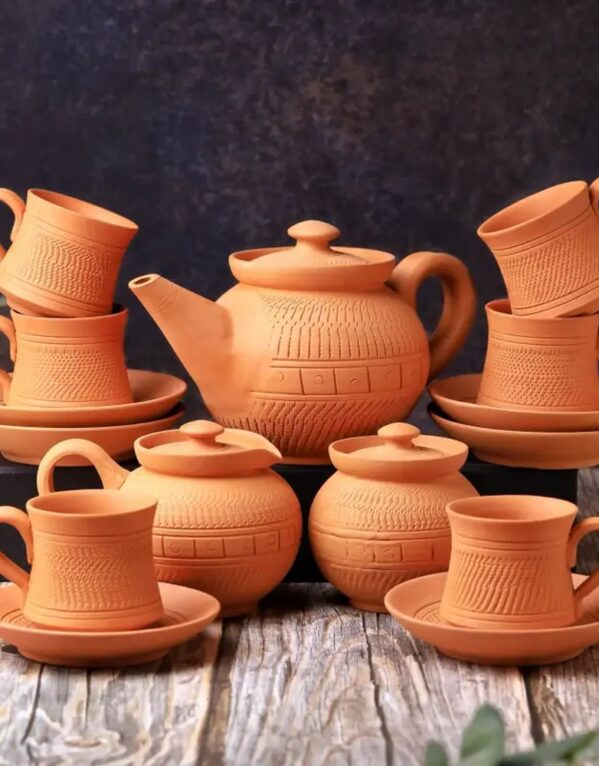 Clay Tea Set