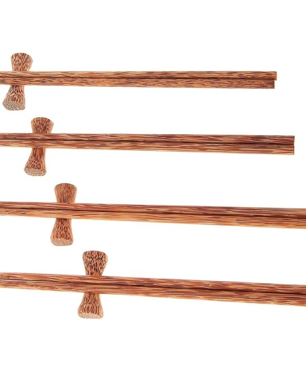 Coconut Wood Chopsticks (Set of 4)