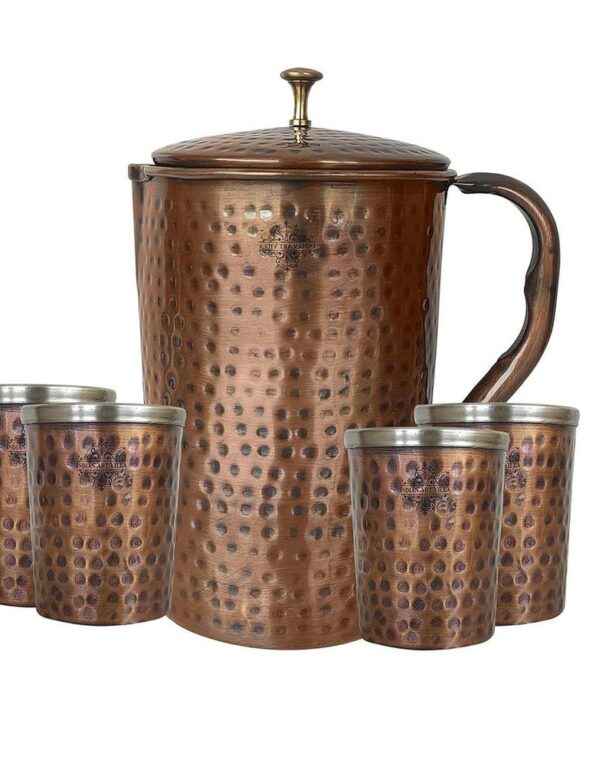 Copper Drinkware Set