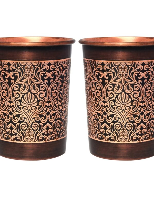 Copper Tumbler Set