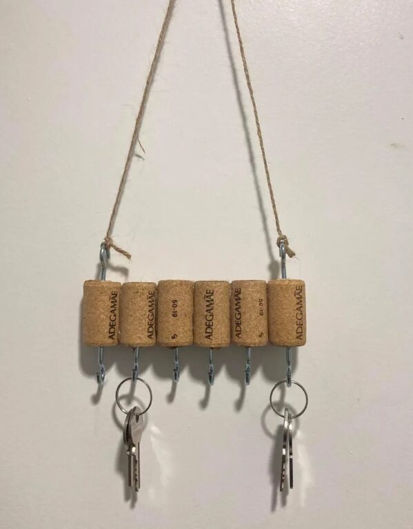 Cork Keyring Organizer