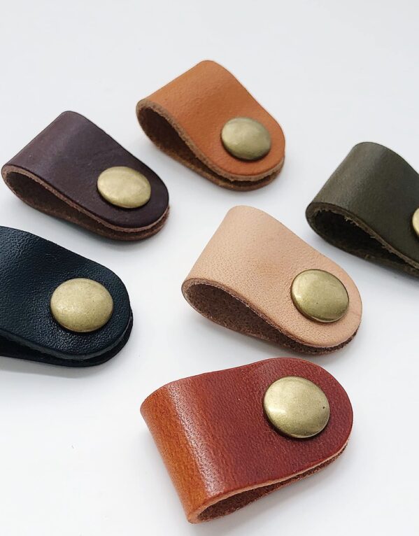 Leather Cord Organizer Set