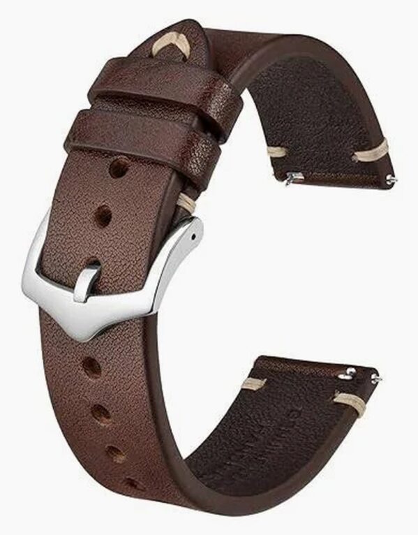 Leather Hand-stitched Watch Strap