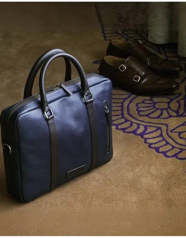 Leather Laptop Messenger Bag