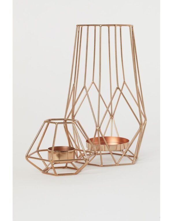 Metal T-light Holder Set