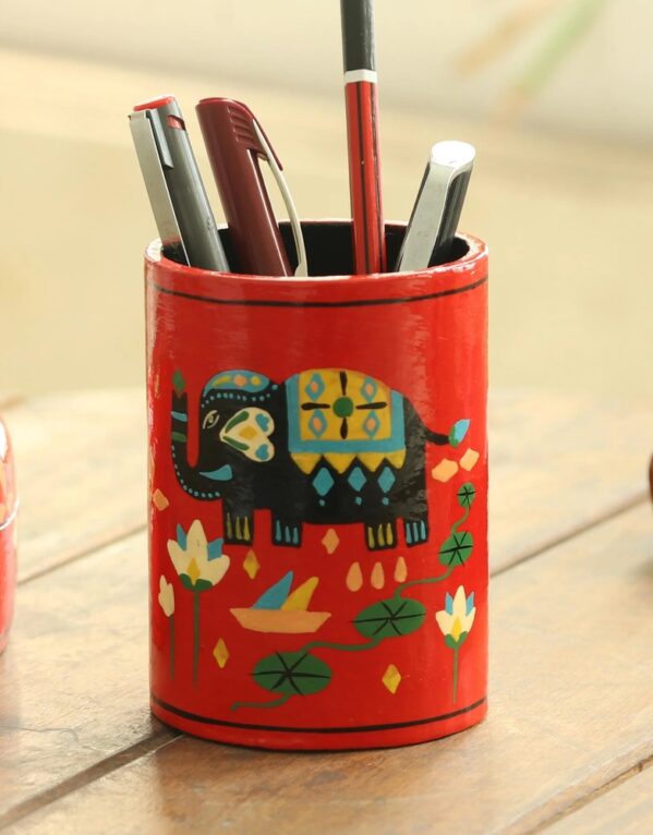 Paper Mache Pen Stand