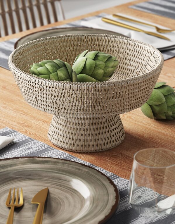 Rattan Fruit Bowl