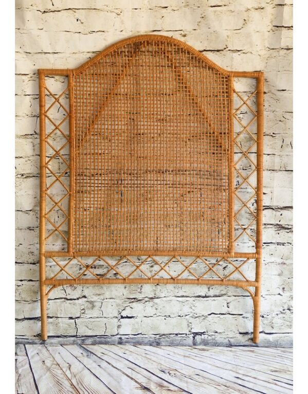 Rattan Headboard Wall Art