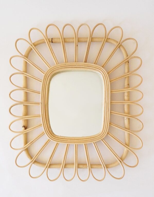 Rattan Mirror Frame