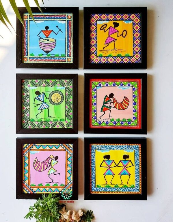 Warli Art Frame