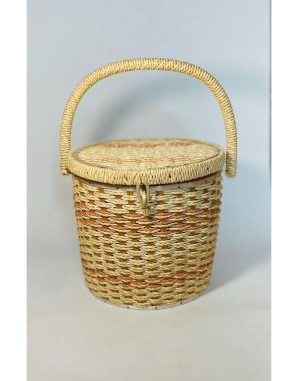 Wicker Sewing Basket