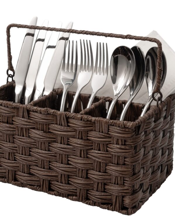 Wicker Utensil Holder