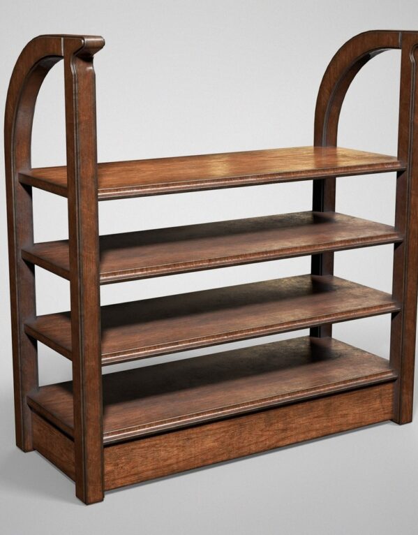 Wooden Bookshelf