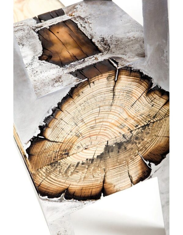 Wooden + Metal Fusion Decor
