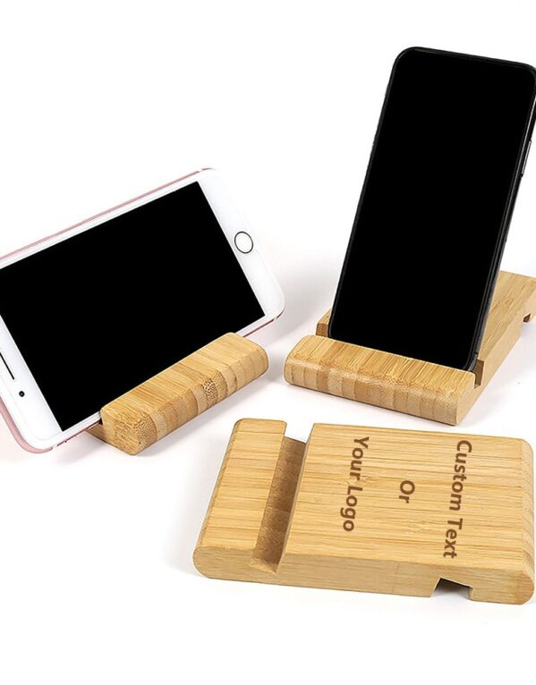 Wooden Phone Stand