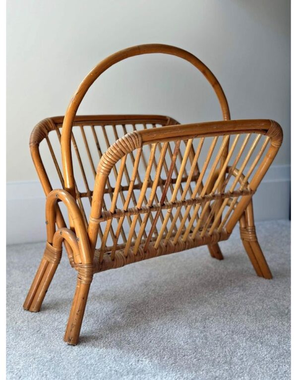 Cane Magazine Rack